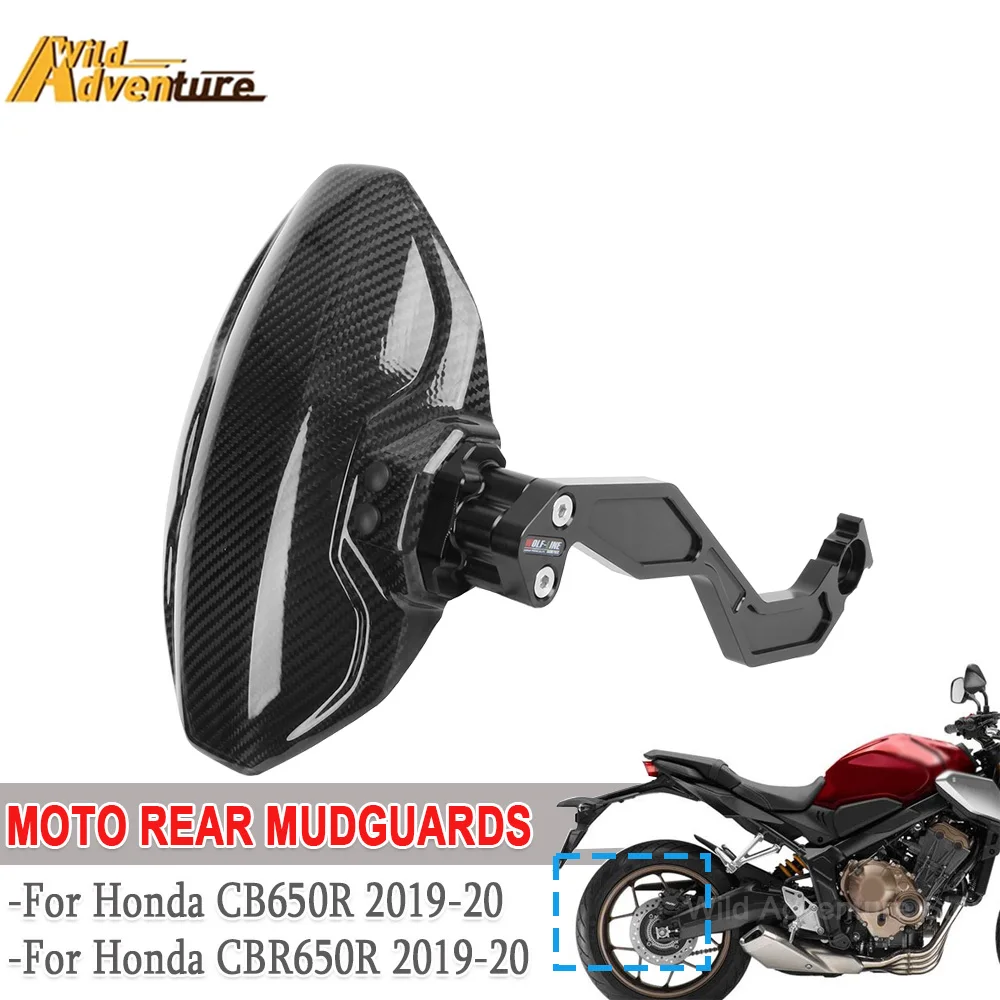 

Mudguard Splash Protection Fender with License Plate Bracket For Honda CB650R CBR650R 2019 2020 CBR CB 650R Rear Extender CB650R