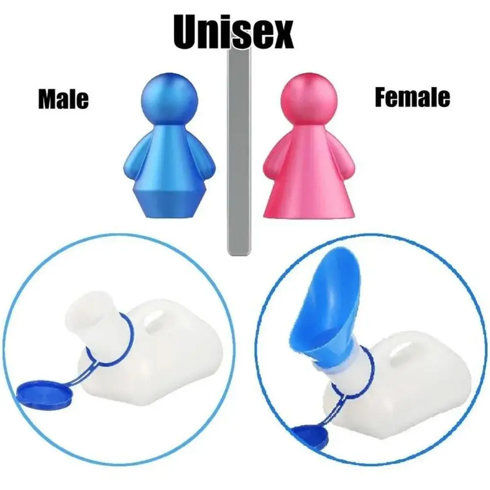1000ML Portable Urinal Bottle Unisex Travel Camping Car Boat Toilet Aid Pee Container Outdoor Journey Kit view 3