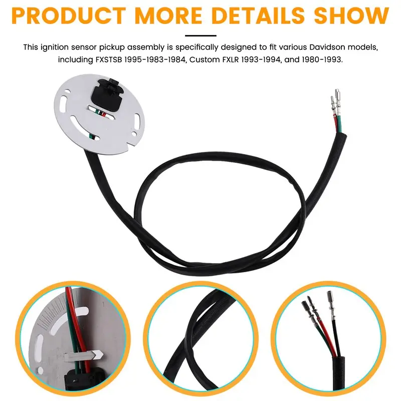 A95E-Ignition Sensor Pickup Assy 142056 For Davidson Bad Boy Dyna Softail Sport Glide Sportster 1980- 1996 Motorcycle