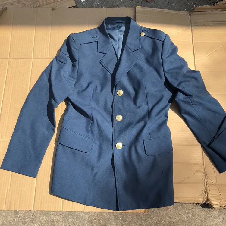 nouveau-costume-bleu-en-pure-laine-pour-femme-05-sle-col-occidental-printemps-automne-tenue-militaire-de-performance-equipement-d'exterieur