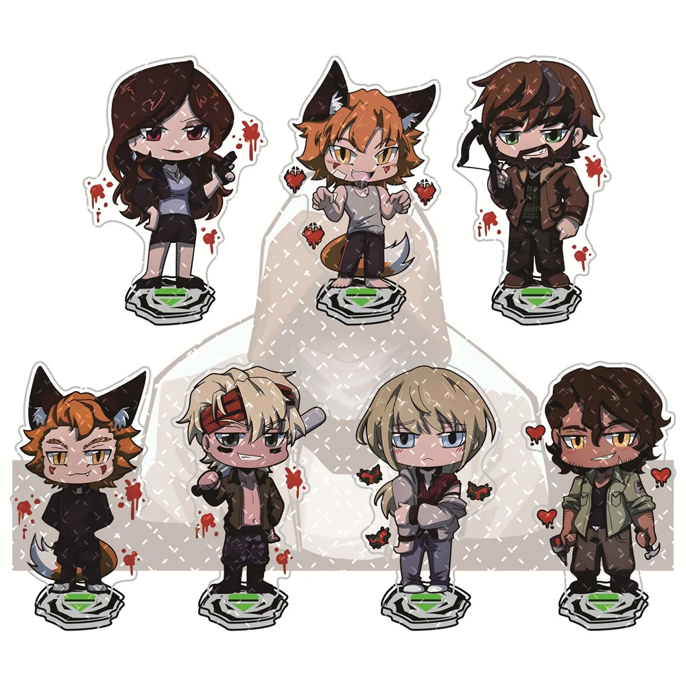 You Kill Me Every Time (Ykmet) 15cm Acrylic Stand Luna Kai Anime Game Collectible Merchandise Desktop Decoration Fan Gift