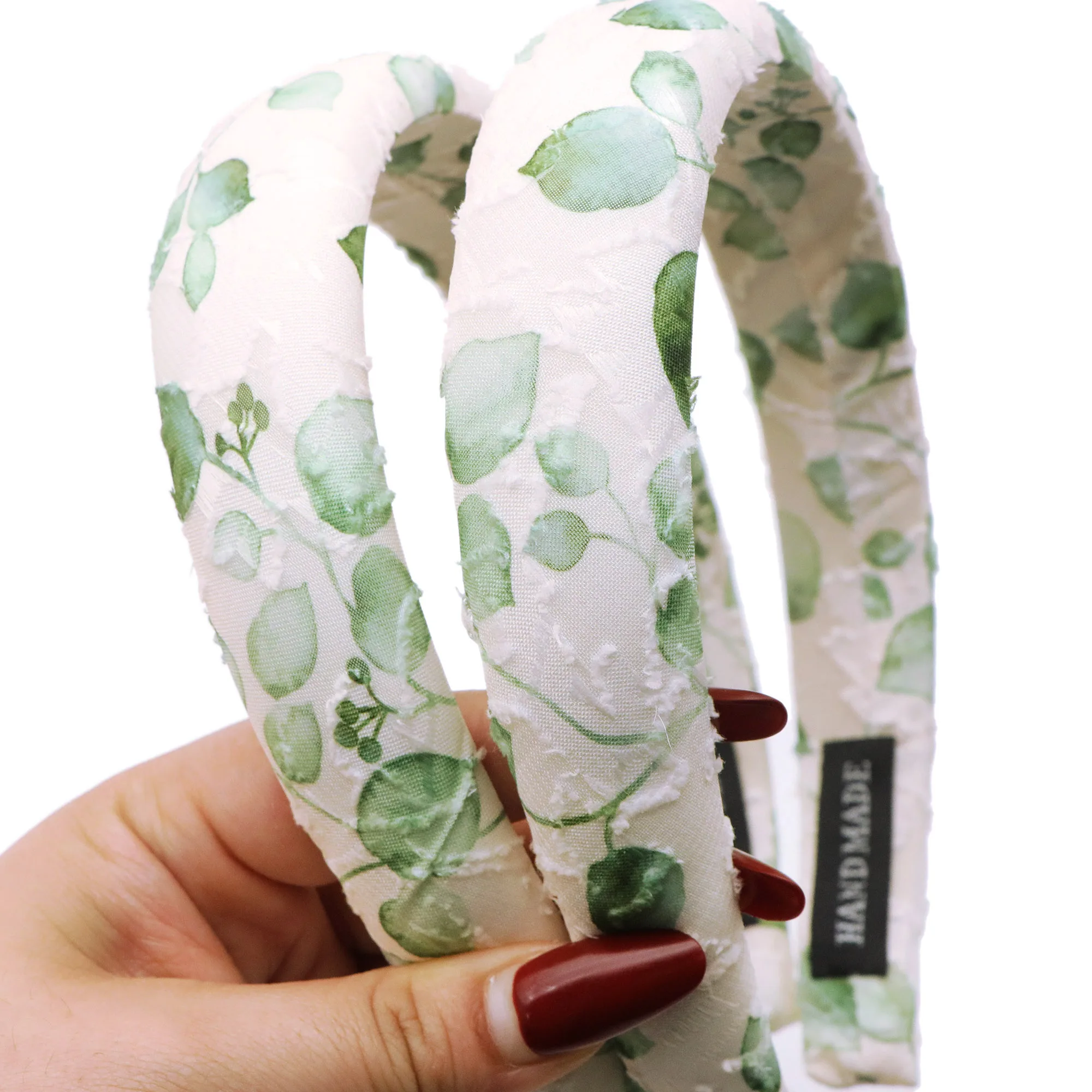 

1Pc Sheared Carved Leaves Print Hair Accessory Headband Decoration Casual Hair Accessory For Normal Hair Style