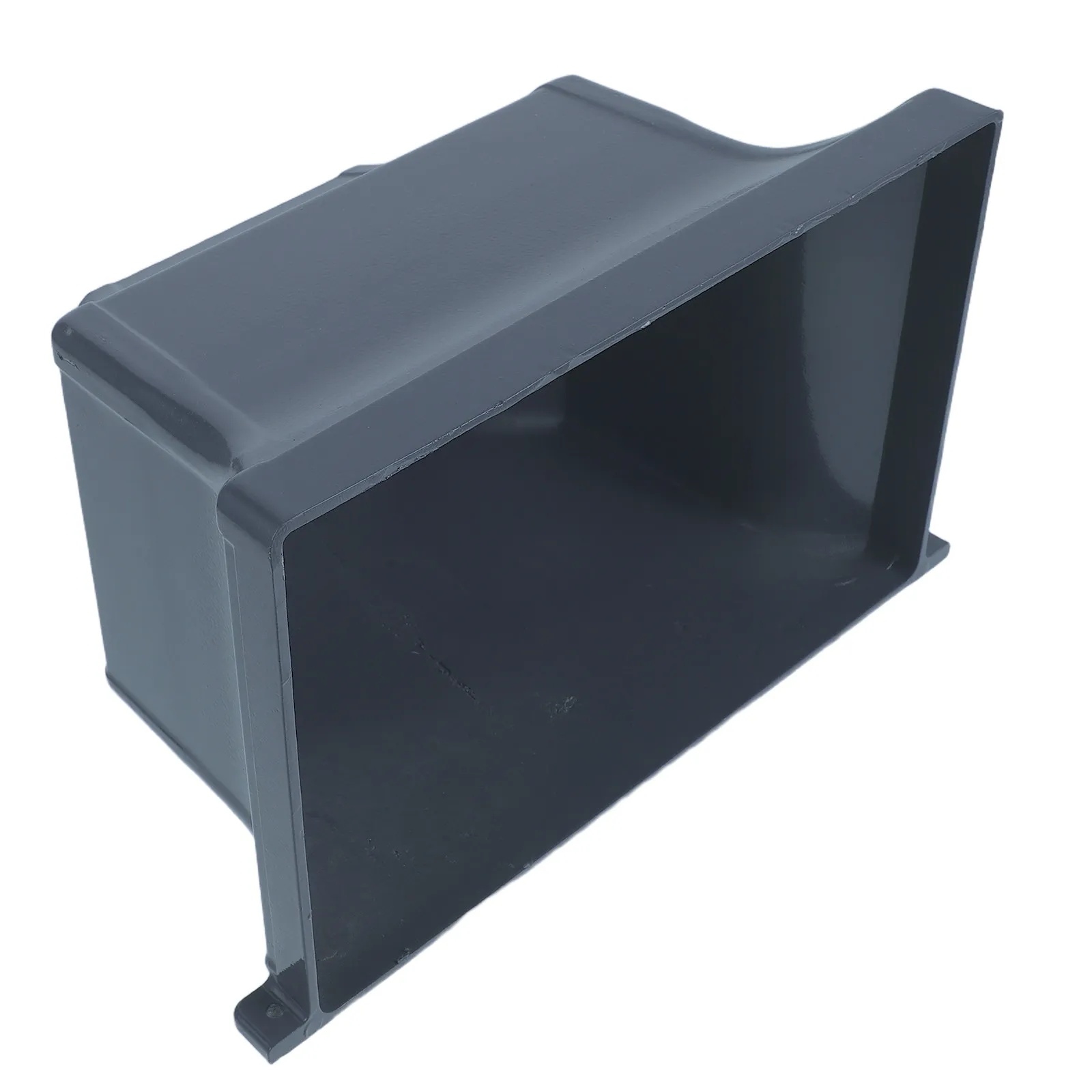 Grey Aluminum Alloy Rain Diverter Curved Downspout Adapter High Strength Lightweight Outdoor Gutter Extension for Rainwater