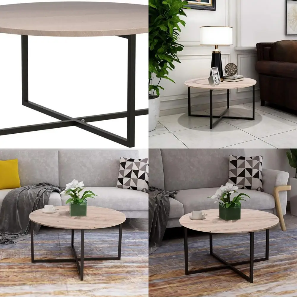 

Modern White Coffee Table, Sofa Side Table, Kitchen Dining Table, Leisure Tea Table, Office Conference Desk