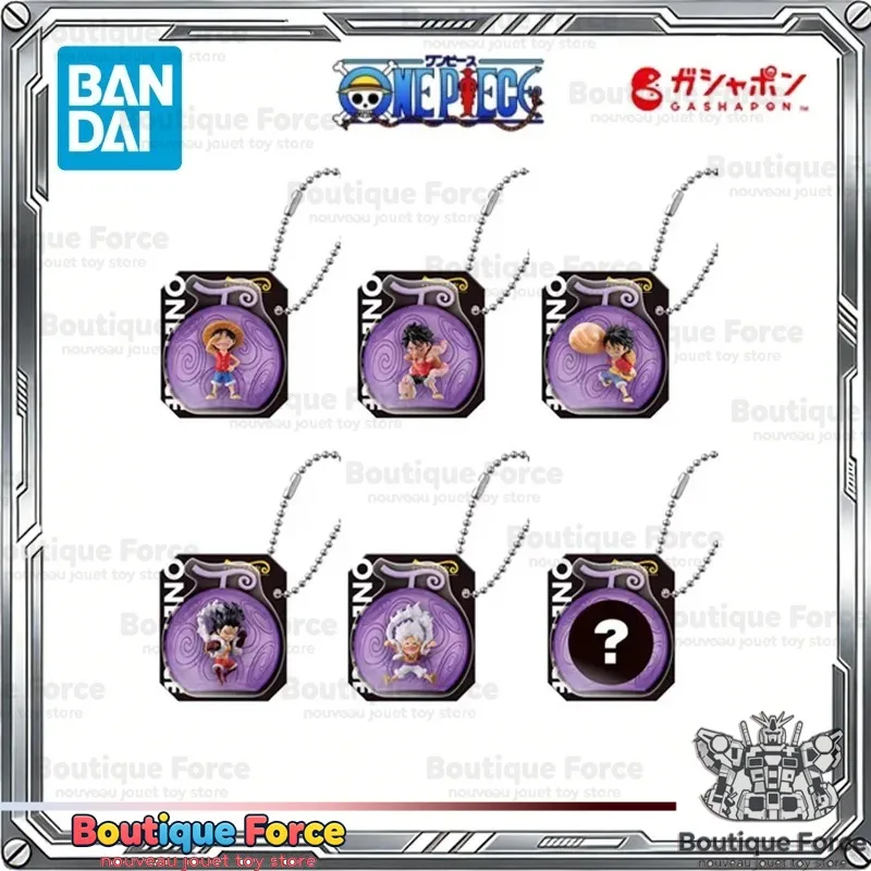 

Bandai One Piece Monkey D Luffy Devil Fruit Gear 2 3 4 5 Action Figure Gashapon Collectible Toy Model Gift for Fans