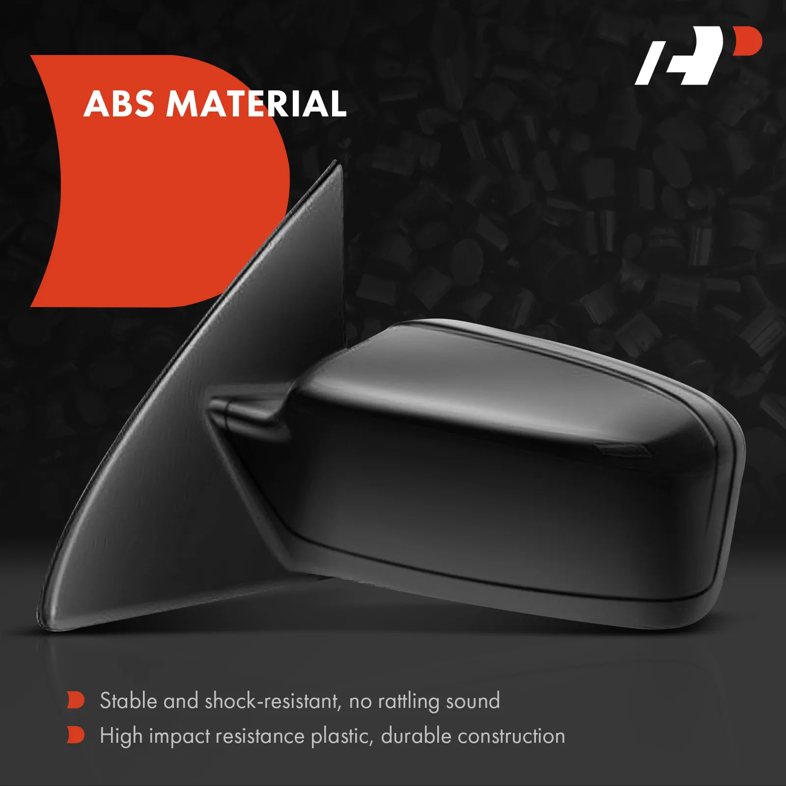 A-Premium Driver Side Power Door Mirror for Ford Fusion 2006-2009 Mercury Milan 2006-2009 Black
