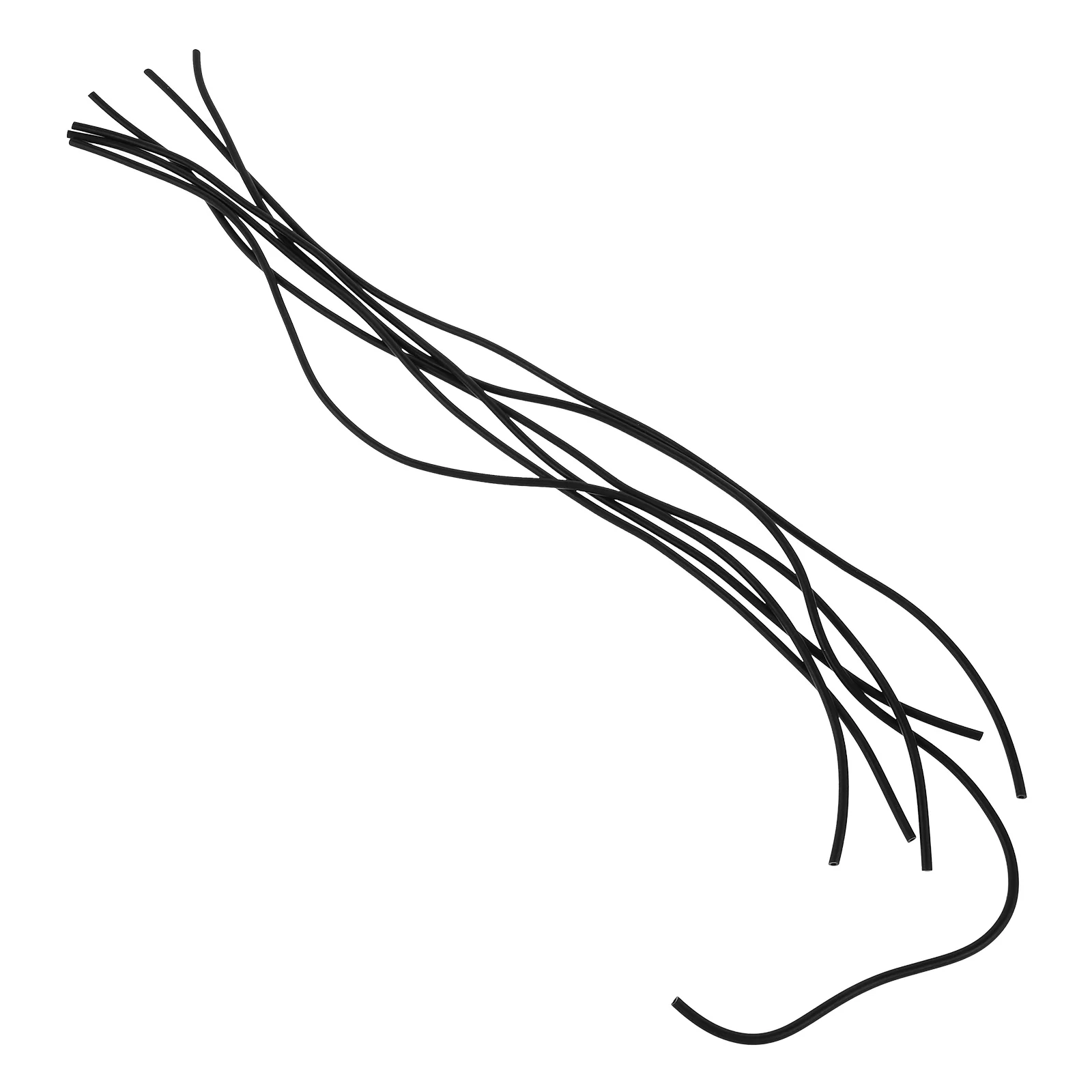 

6 Pcs Yangqin Pipe Dulcimer Replacement Parts Accessory Chinese Flexible Tubing Supplies Fittings Hose