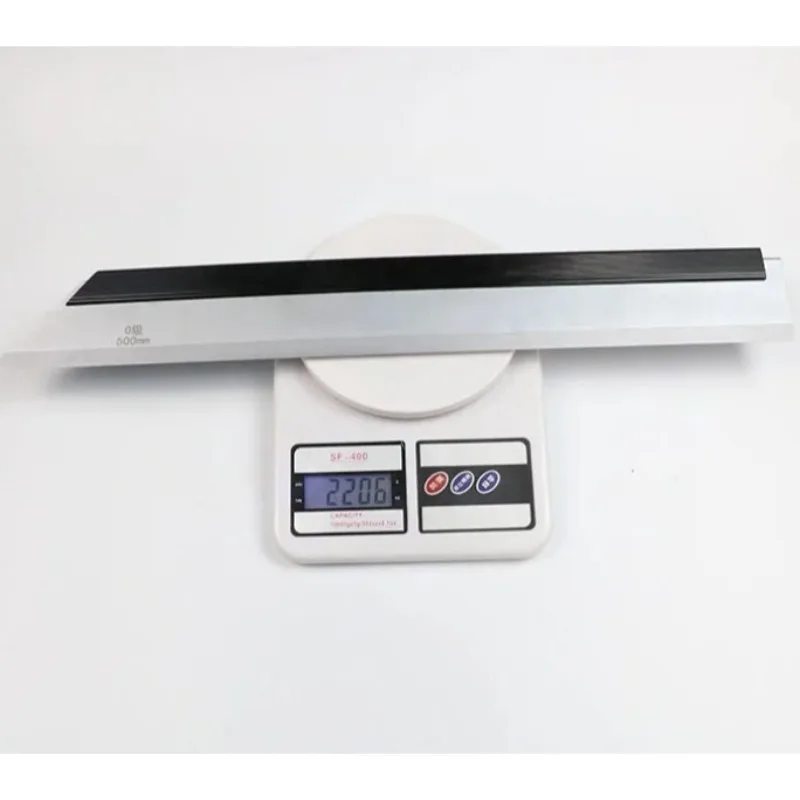 Elevator Guide Rail Grade 0 Carbon Steel Knife Edge Ruler, Straight, Flat Ruler Car Cylinder Head Measurement 500/600mm