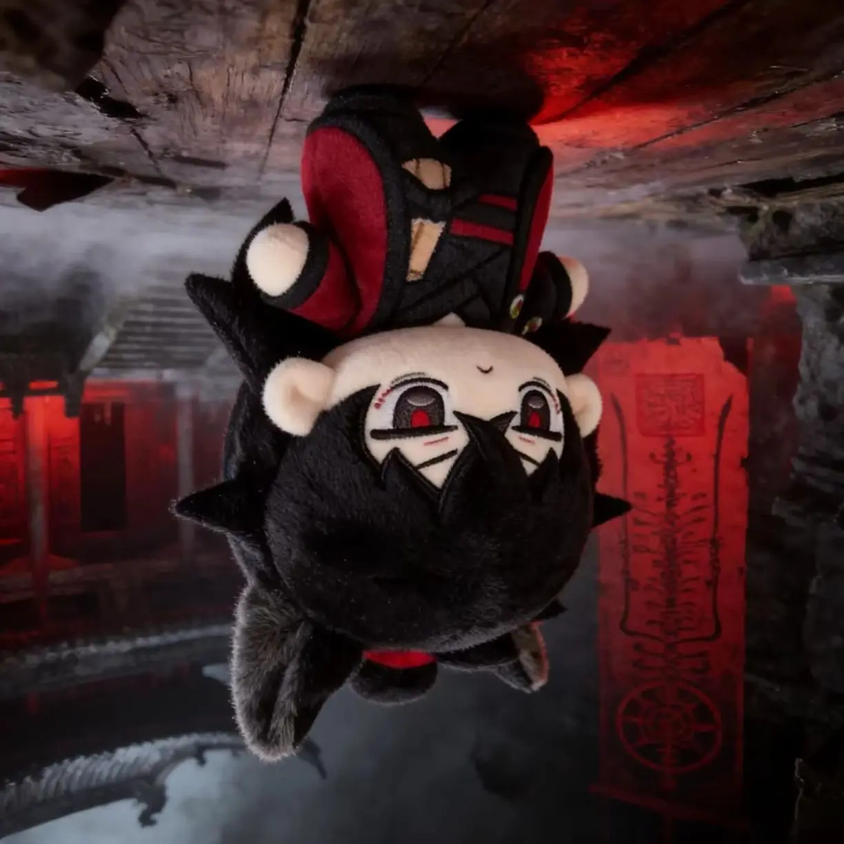 Dao of the Bizarre Immortal Li Huowang 10CM Cosplay Plush Stuffed Body Plushie Cartoon Pendant Knapsack Ornament Birthday Gifts