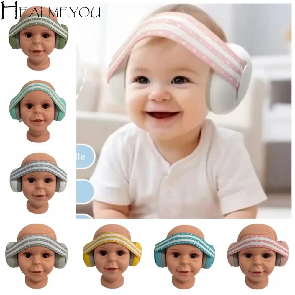 

2 in 1 Noise-Reducing Earmuffs Lightweight Durable Baby Ear Muffs Portable Noise-proof Noise Cancelling Muffler