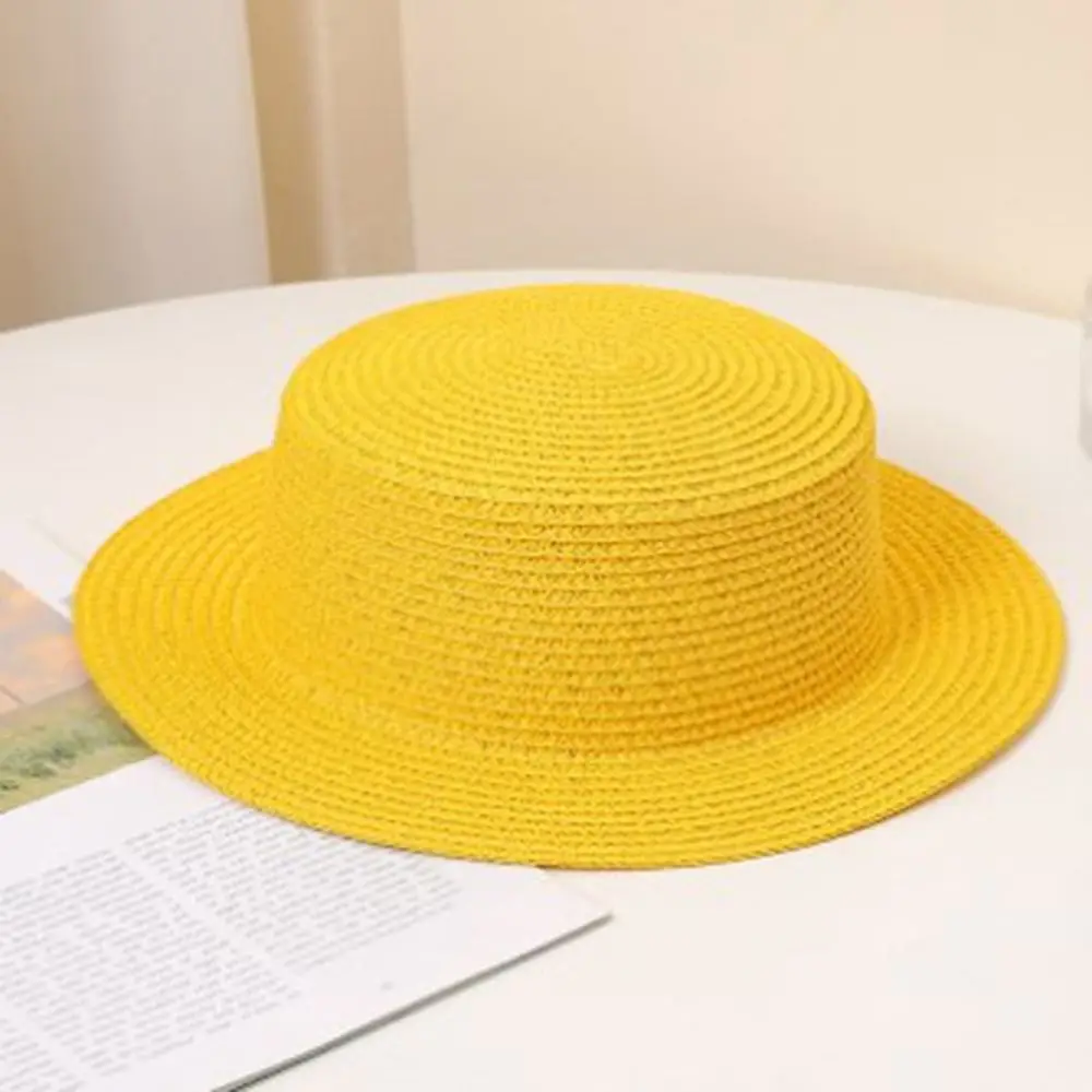 Sombrero de Panamá Natural con protección UV para hombre y mujer, gorro plegable de ala ancha, 8 colores, moda de verano