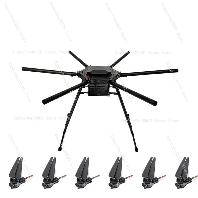 Drone Six-axis Rack Custom Throw Air Delivery Load AOPA Research X6 Multi-rotor Aircraft Accessories Wheelbase 1300mm