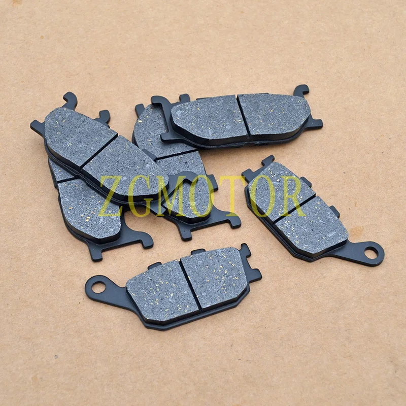 Motorcycle Front Rear Brake Pads Fit For YAMAHA FZ6N FZ6S FZ6 Fazer XJ-6 600 ABS 2009 2004 2005 2006 2007 2008 04 05 06 07