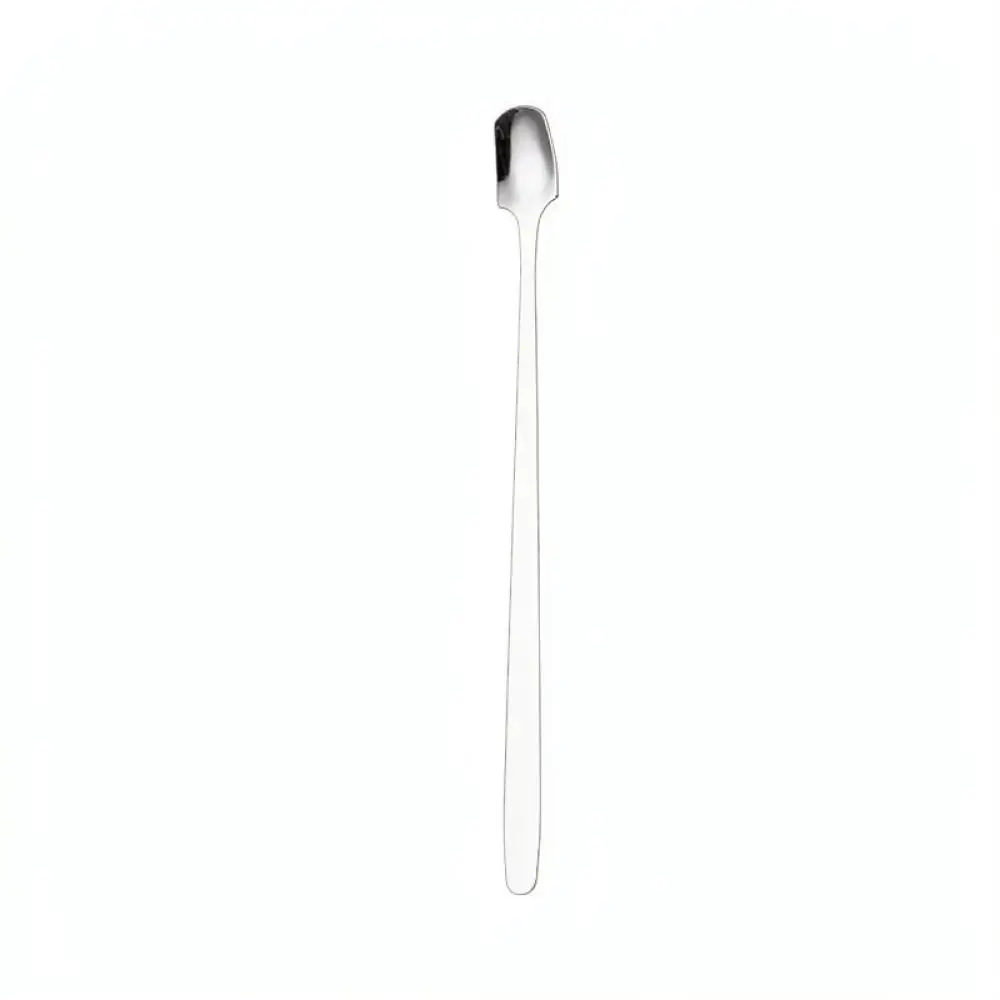 Professional Stainless Steel Spoon Set Long Handle Dessert Tea Scoop Kitchen Accessory For Daily Meal Serving