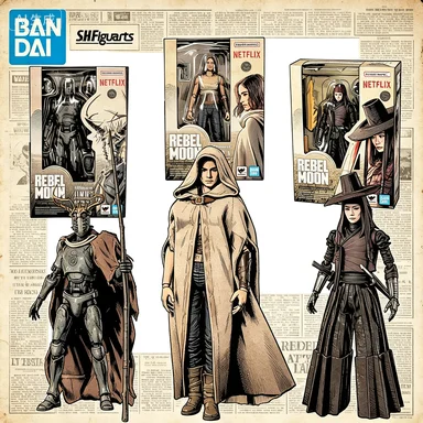 

Специальное предложение: Фигурки BANDAI S.H.Figuarts Rebel Moon A Child of Fire, аниме-персонажи Коры и Джимми, игрушки-ненадоумецы для мальчиков, коллекционный подарок