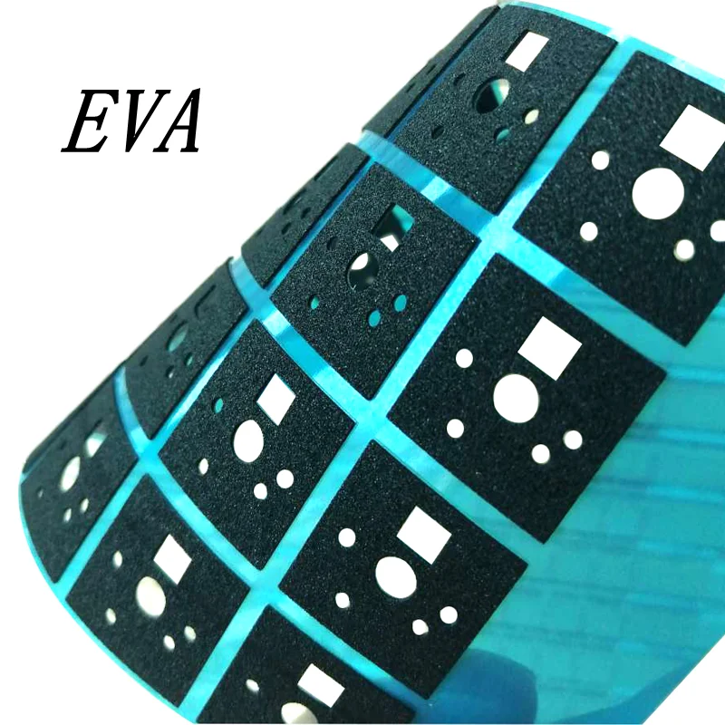 PCB Schalter Pad Pads Aufkleber Schaum PORON PE EVA Material für Dichtung Verbessern Tastatur Sound Qualität BM60 BM65 BM68 XD64 BM80