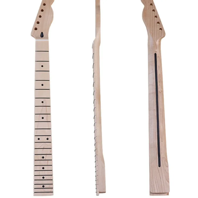 

neck natural matte 6-string 22-fret handle maple with peach tube electric guitar accessories modified DIY accessories