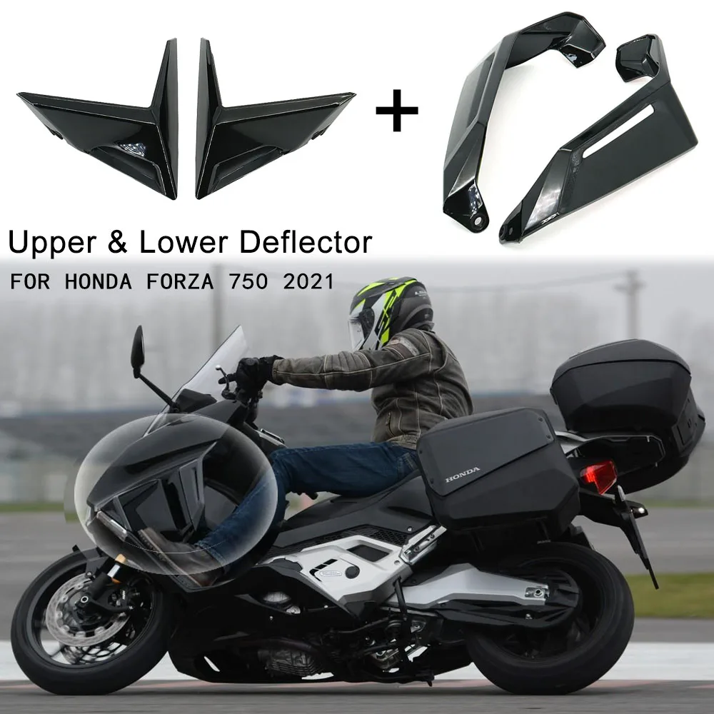 For HONDA Motorcycle Accessoire Fit For FORZA 750 2021- Deflector Kit Left / Right For FORZA750 Lower Deflectors Side Deflectors