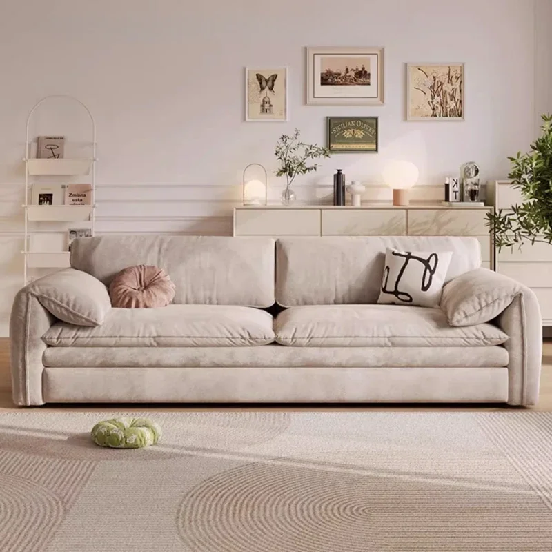 Dual Use Foldable Sofas Bed Minimalist Recliner Italian Modern Luxury Sofas Lazy Loveseat Woonkamerbanken Living Room Furniture