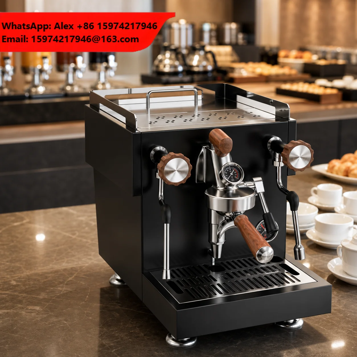 Discount Sale Italian Semi-automatic Espresso Coffee Machine Commercial Coffee Espresso Machine