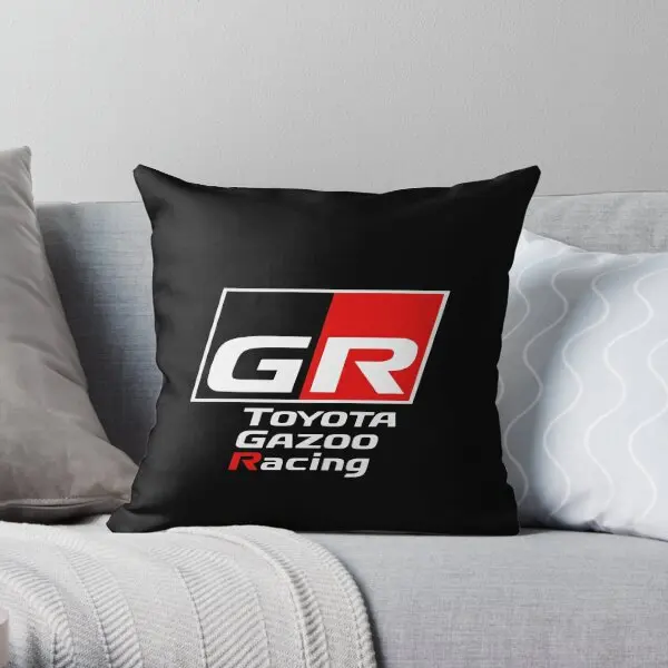 Gr Gazoo Racing  Printing Throw Pillow Cover Soft Decorative Waist Office Bedroom Cushion Case Pillows not include One Side