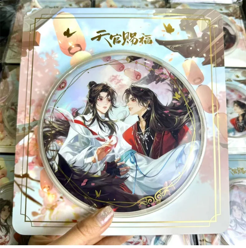 Anime Heaven Official's Blessing Tian Guan Ci Fu Character Xie Lian Huacheng Color-changing Mug Double Badge Collectible Card