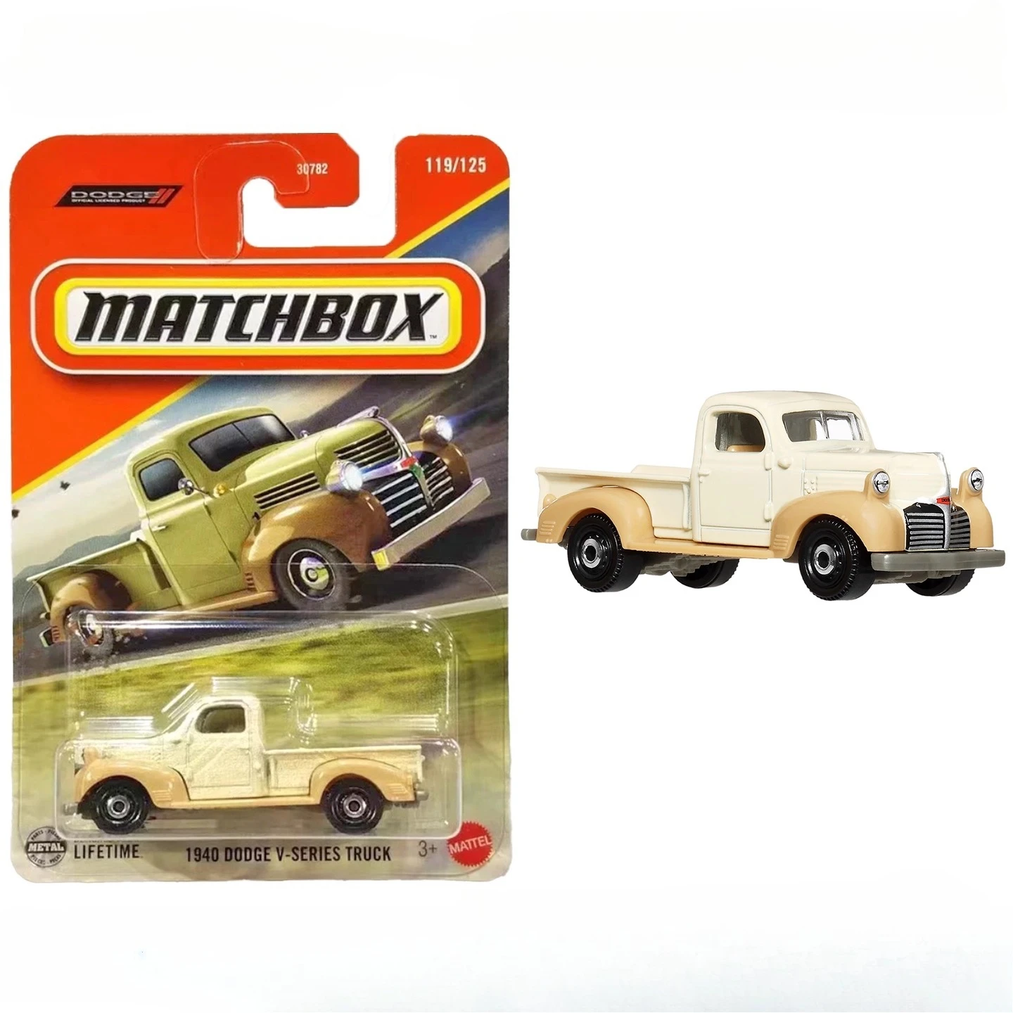 Carro original matchbox 1/64 diecast 1940 dodge série v caminhão simulado modelo de veículo brinquedos para meninos coleção presente de aniversário
