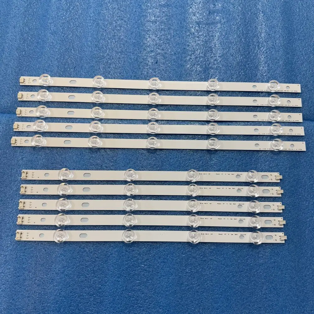 

10pcs/set LED backlight strip for 42LN575S 42LN5300 42LN5406 42LN5750 TV POLA2.0 POLA 2.0 42 inch A B