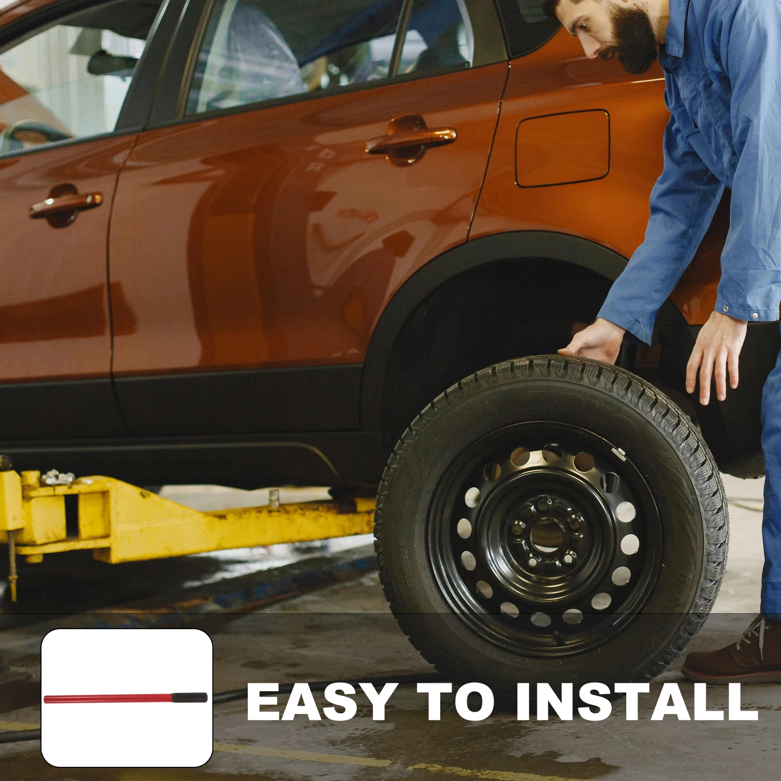 

Extension Rod Floor Jack Handle Replacement Hydraulic Sturdy Steel Round Handle Non-Slip Car Jack Accessories Horizontal