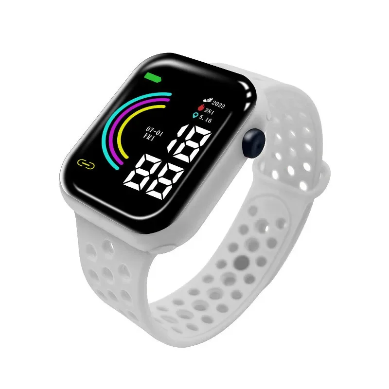 2025 neue Mode LED Digital Uhren für Frauen Sport Uhr Junge Mädchen Silikon Uhr Elektronische Uhr Reloj Mujer Montre