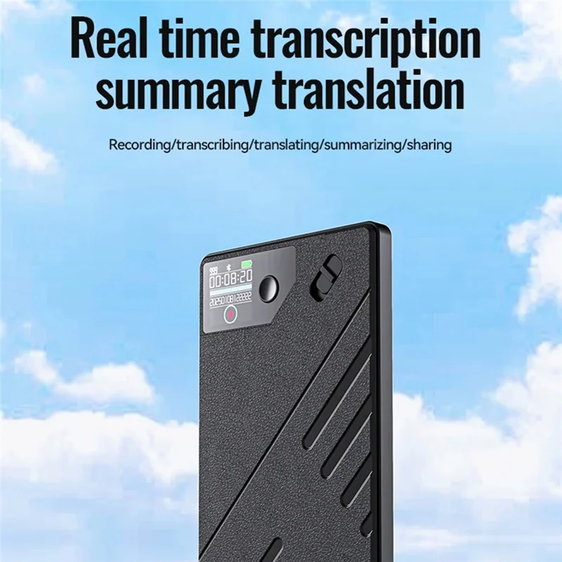 【Горячий】AI Диктофон GPT Intelelligence APP Контрольный рекордер Карта разума Регистратор транскрипции в реальном времени