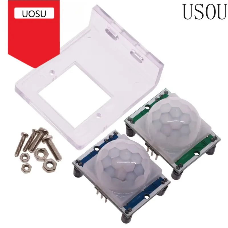 SR501 Motion Sensor Detector Module HC-SR501 Adjust IR Pyroelectric Infrared PIR Module AM312 Sensor Module for Diy Kit