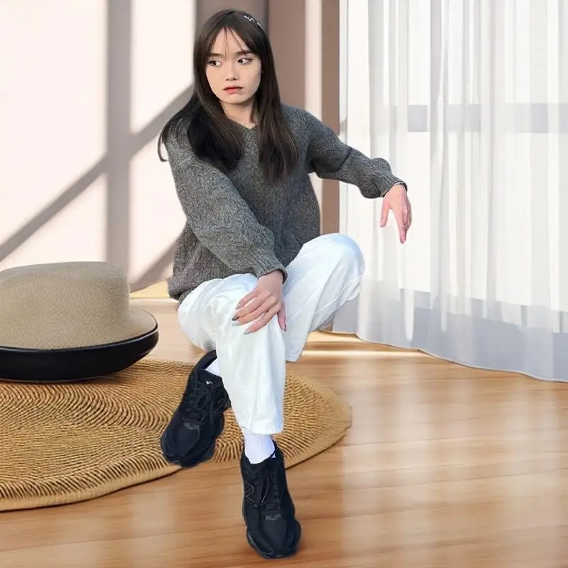 

BootsUnisex Classic Casual Sports Chunky Sneakers for Summer, Mesh Breathable