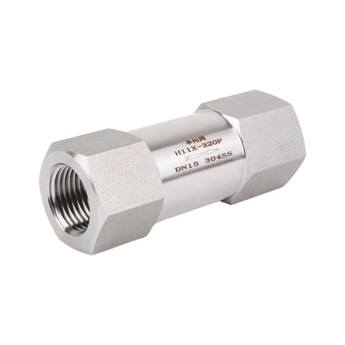 Imagen 1 del producto 4500 PSI alta presión 1/8 ""1/4"" 3/8 ""1/2"" 3/4 "" -2"" BSP NPT hembra 304 316 resorte de acero inoxidable válvula de retención unidireccional sin retorno