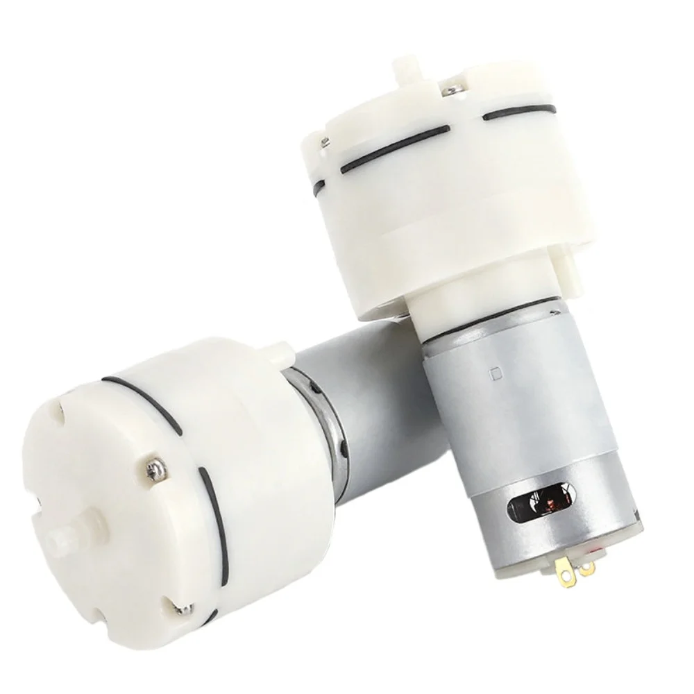 

DC 6-24V 555 Vacuum Pump 15LPM Large Flow Low Noise High Negative Pressure Fish Tank Suction Diaphragm Oxygen Vacuum Air Pump
