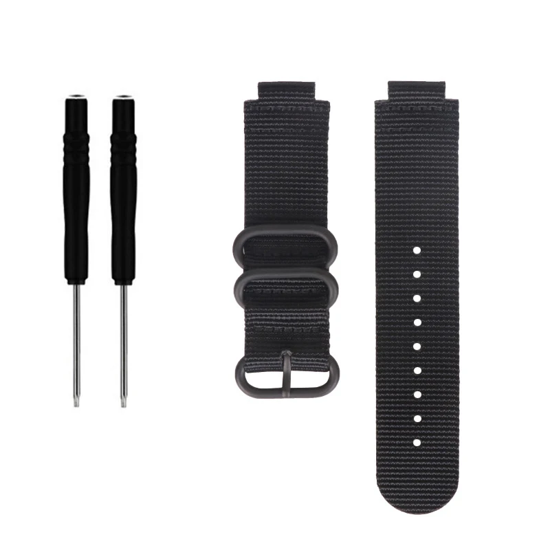 Nylon Watchband For Garmin Forerunner 230 / 235 / 220 / 620 / 630 / 735/ 735XT Wristband Strap Replacement Bracelet Accessory