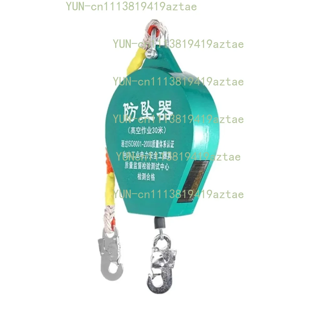 Fall arrester to prevent falling 3 5 7 10 15 20 30m heavy tower crane human speed difference automatic controller