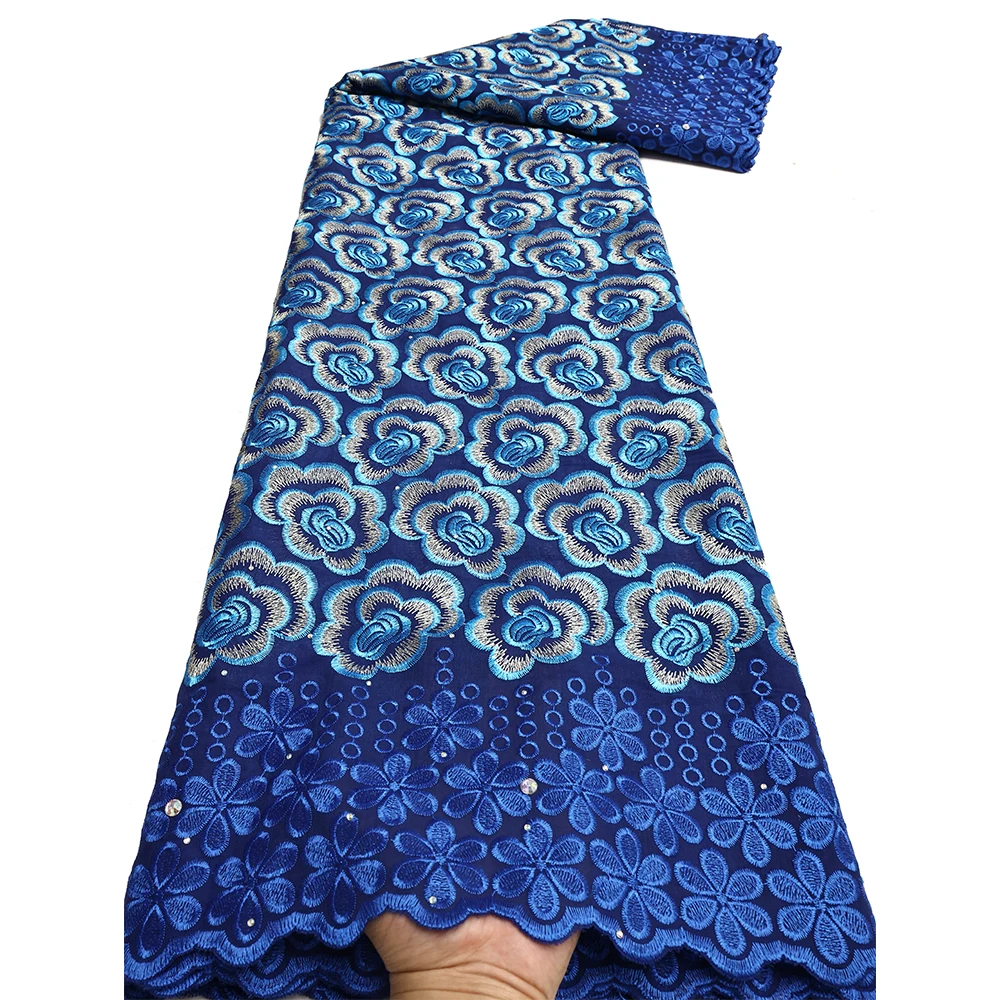 

Nigerian Swiss Voile Lace In Switzerland Embroidered Cotton African Lace Fabric 2025 High Quality For Women Wedding Party Sewing