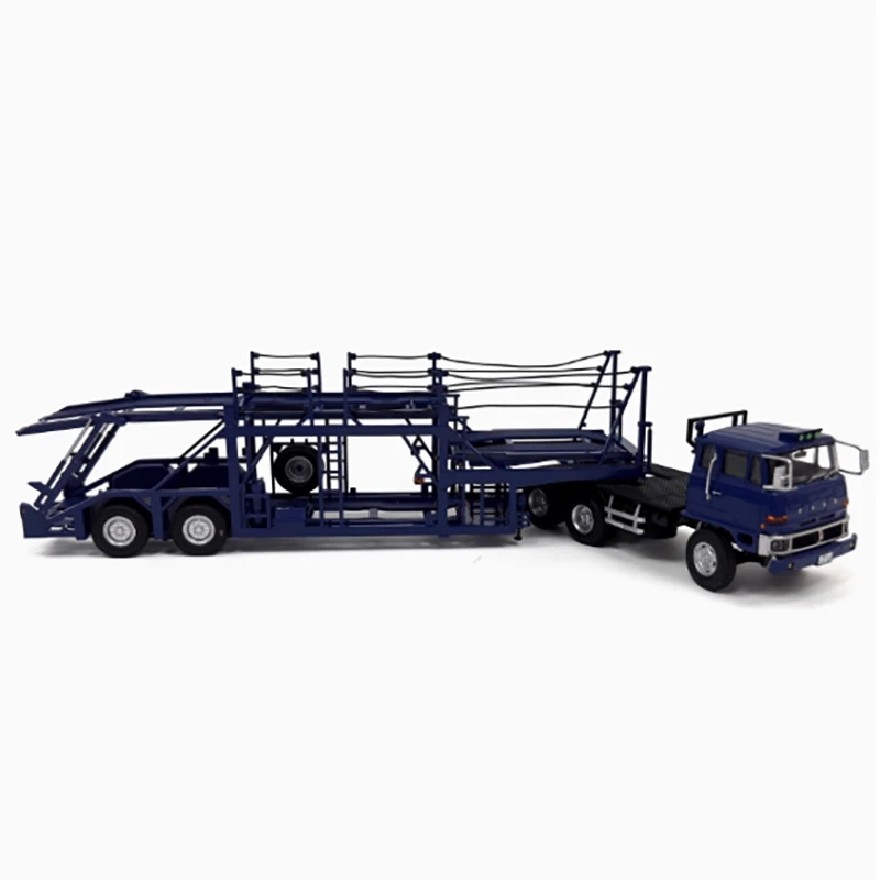 

1:64 Scale FUSO Trailer Double-decker Transport Vehicle Simulation Alloy Truck Model Collection Display Souvenir Decoration