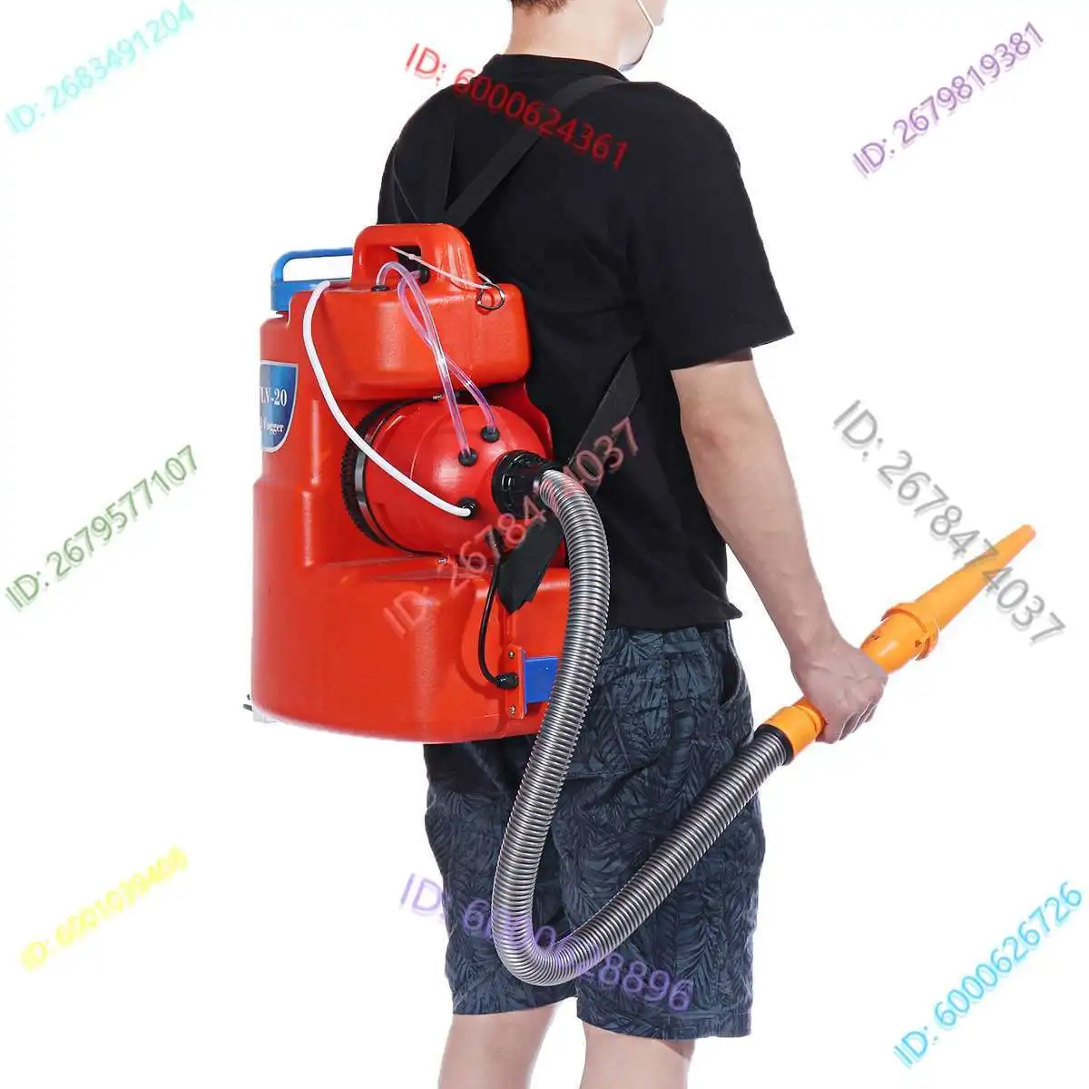 

LISM 220V 20L Electric ULV Sprayer Ultra-Capacity Cold Fogging Disinfection Machine Atomizer Garden Water Sprayers