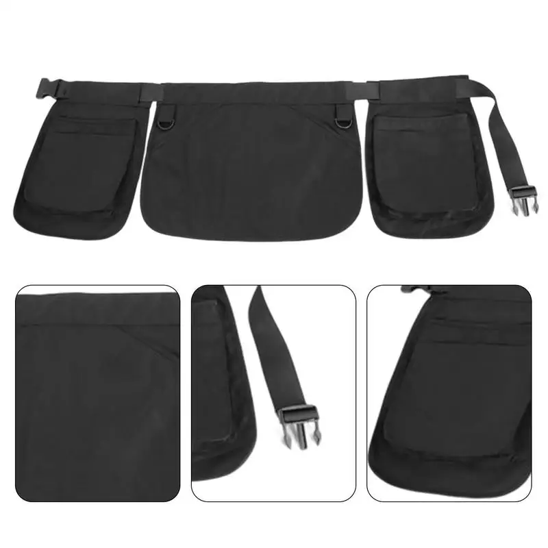 Tool Belt Adjustable Construction Tool Belt Durable Unisex Fabric Belt Pouch/Work Apron Multifunctional fanny pack