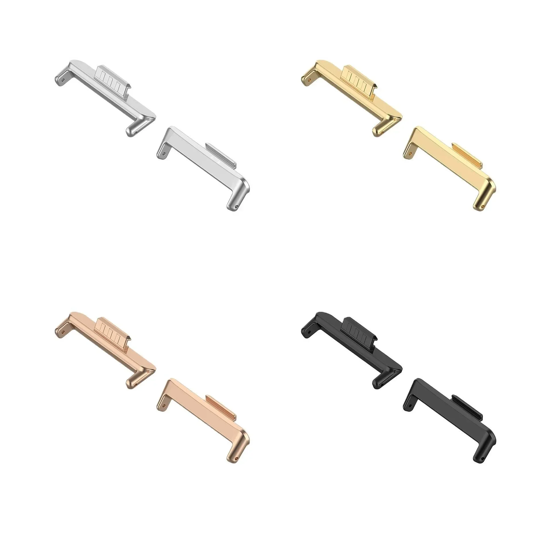 

For Huawei WATCH FIT3 FIT4 Adapter 20mm 22mm Connector Watchband Strap Metal Alloy Bracelet Accessories TMOWUK