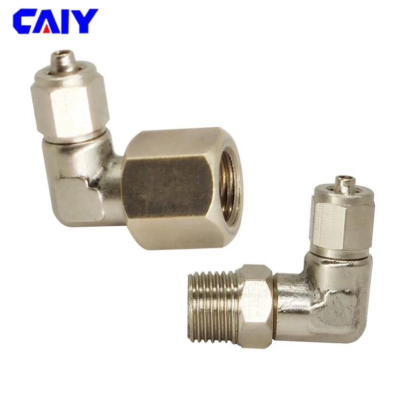 Pneumatic Rotary Fittings Air Fitting 4 6 8 10 12 mm Thread 1/8 3/8 1/2\