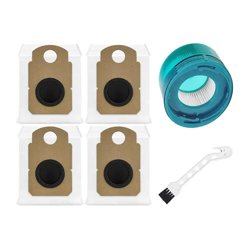 [NEW!A67Z】 HEPA Filter Vacuum Dust Bag For Dyson V10 Konical/V10 Optic Auto-Empty Dok Replacement Parts