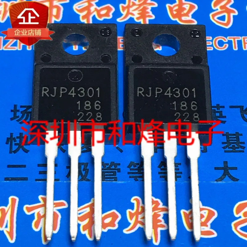 Original 6PCS/lot RJP4301 RJP4301APP  TO-220F 430V 200A Voltage regulator integrated circuit In stock