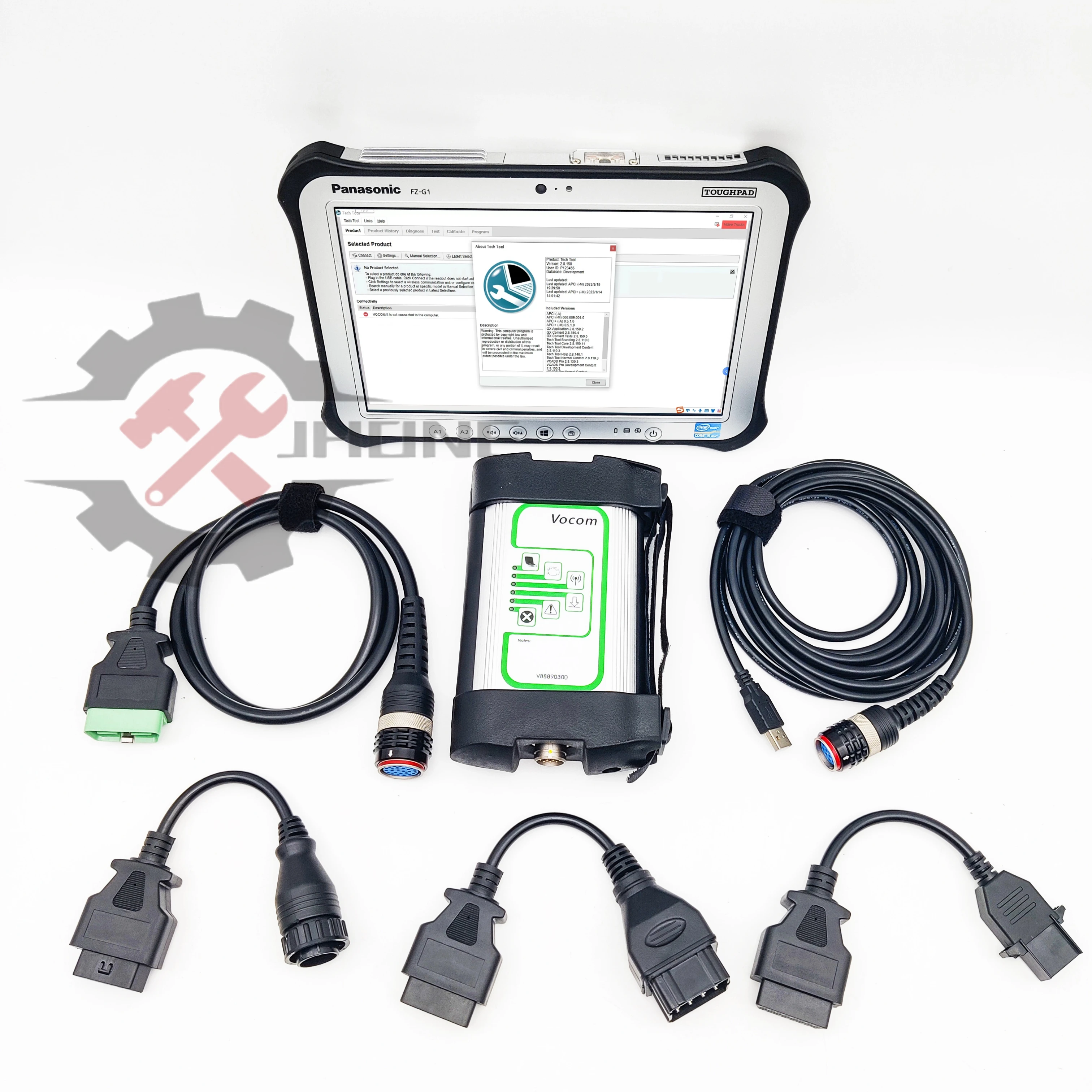 V88890300 Diesel EFI Engine Set Diagnostic Tool Programmable VOCOM for Vo-lvo VOCOM Excavator Software 2.7.116 Truck 2.8.150