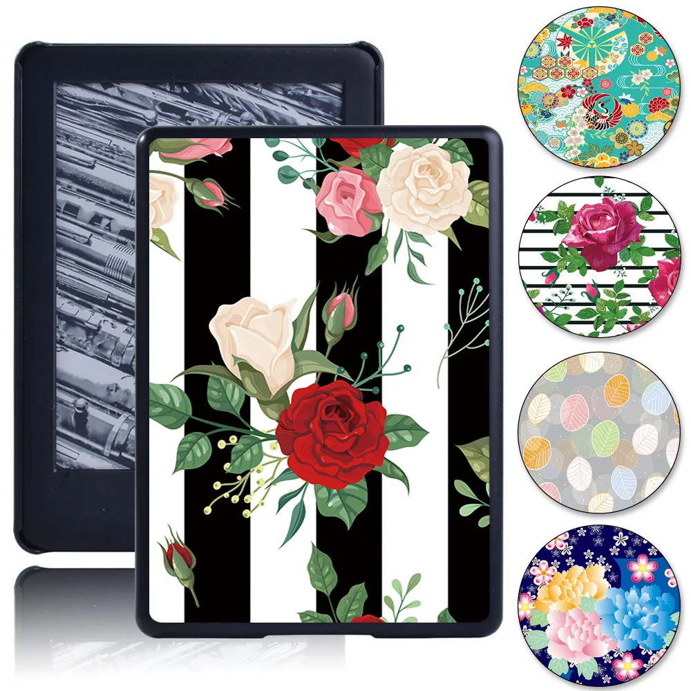 

Anti-fall Flower Series for New Kindle 2019 J9G29R 10th Gen Case Case for Kindle Paperwhite 4 3 2 1 10th Generation Book Cover