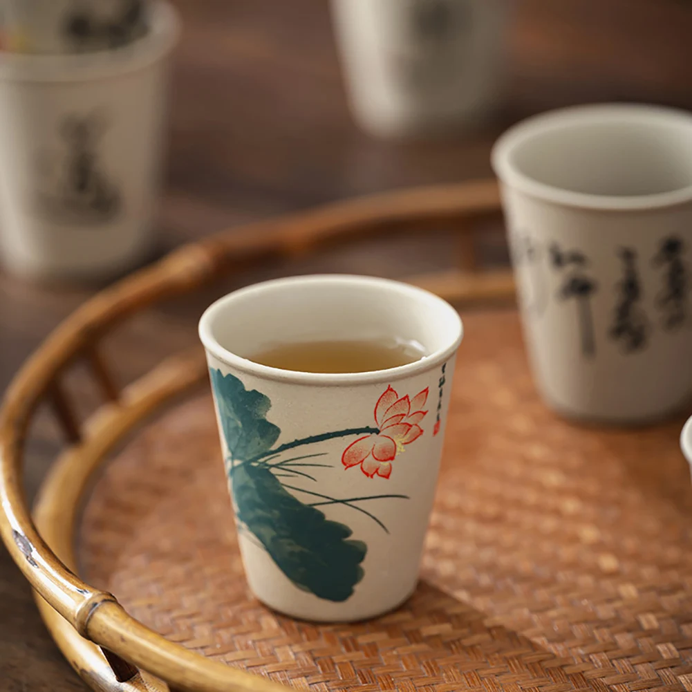 Porcelain Tea Cup Set Enhances The Tea Tasting Experience Present For Friends Family