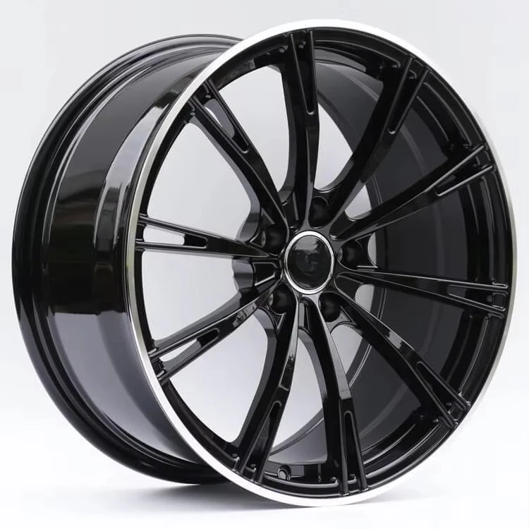 

New Forged Aluminum Alloy Off-Road Deep Dish Wheels 30mm/35mm/40mm ET Black Finish Multi Spoke Design Alloy Passenger Car Wheels