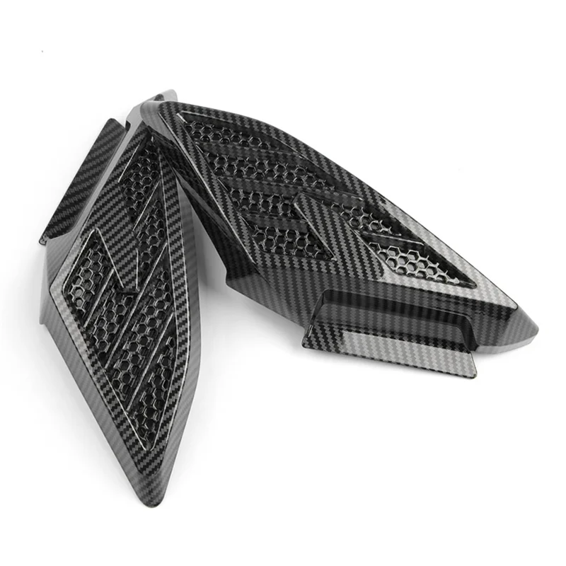 

Motorcycle Side Cover Cap Carbon Fiber Side Guard Cover Abs Shell For Yamaha Nmax 125 155 2020-2023